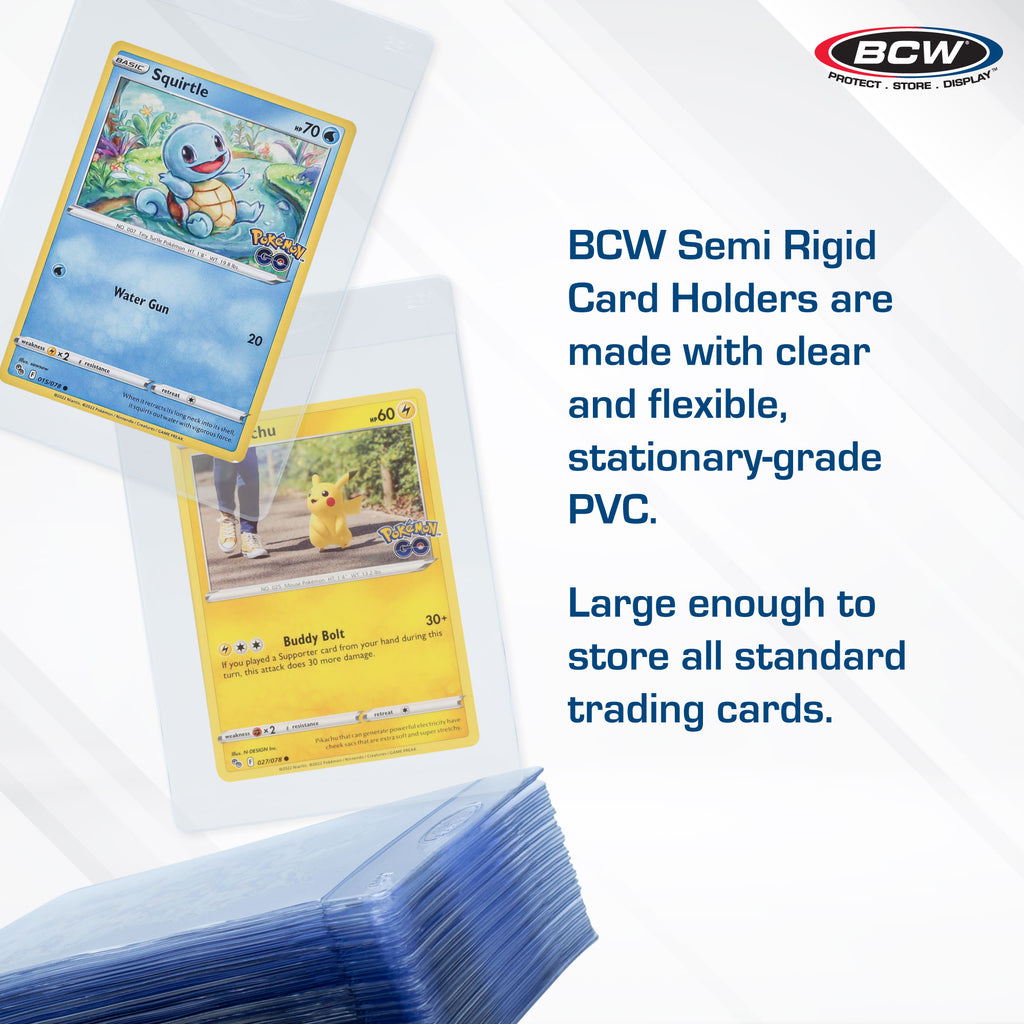 BCW - Protecteur semi-rigide pour cartes #1