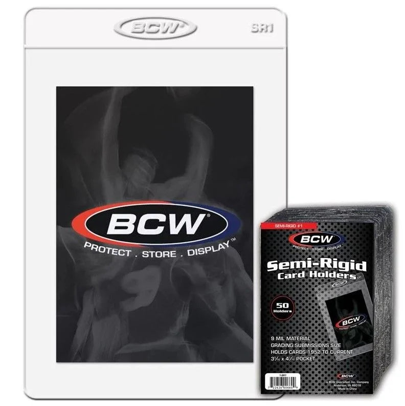 BCW - Protecteur semi-rigide pour cartes #1