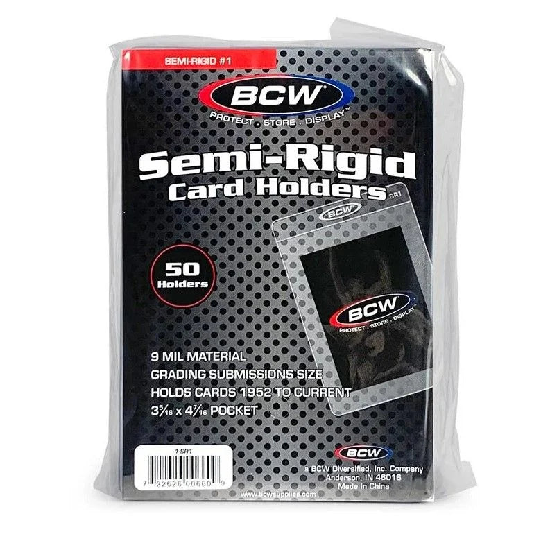 BCW - Protecteur semi-rigide pour cartes #1