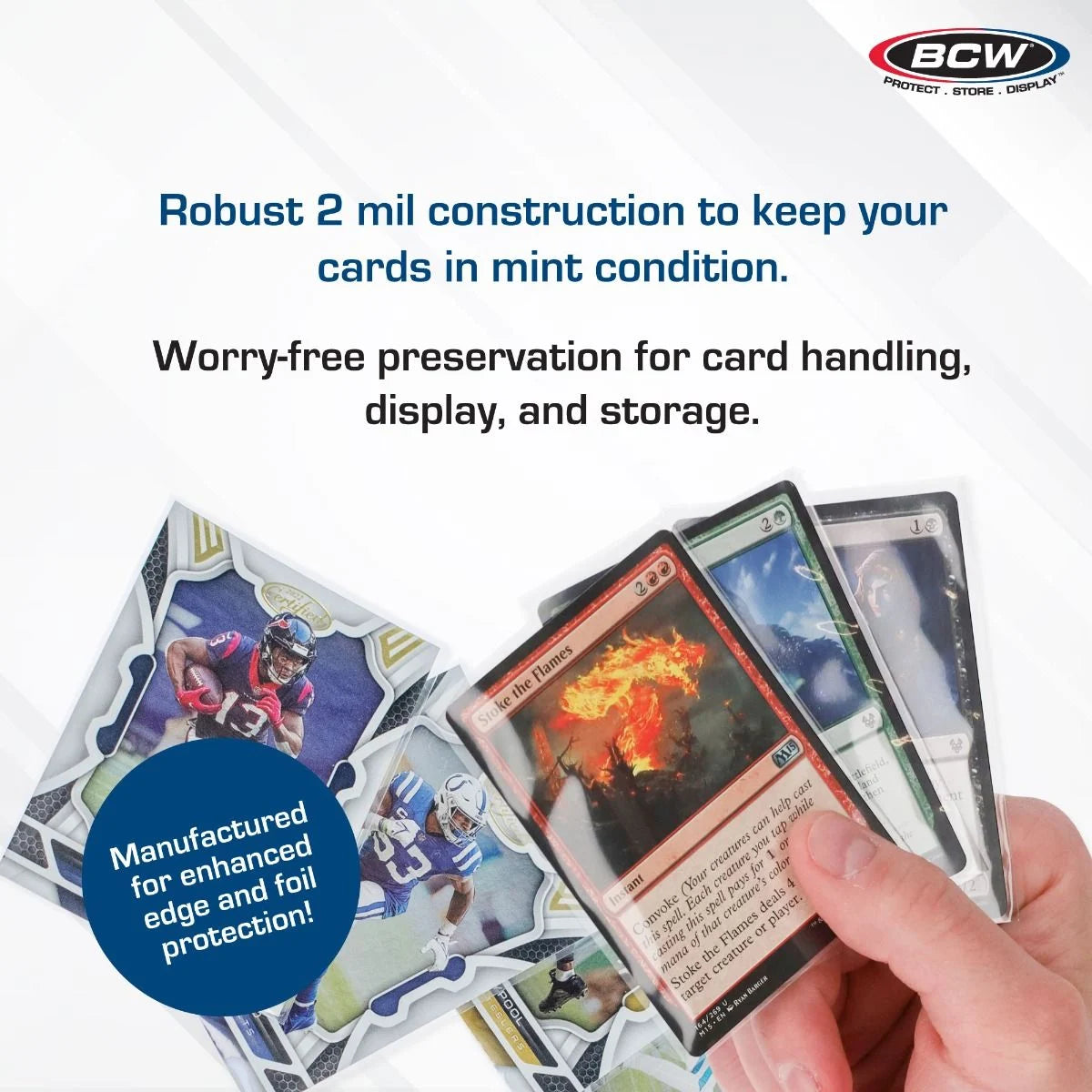BCW - Standard Sleeves - Pack of 1000