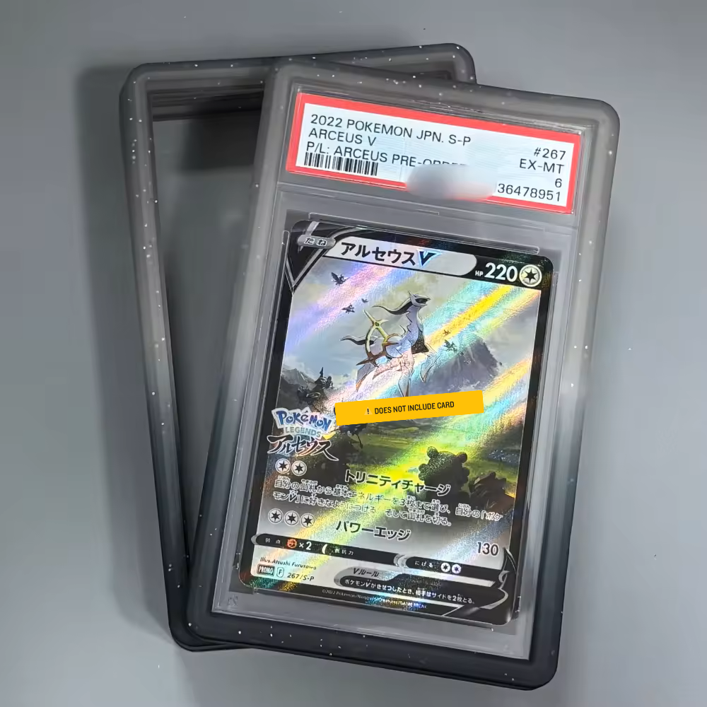 TPU Protector for PSA Slab - Black & Gray